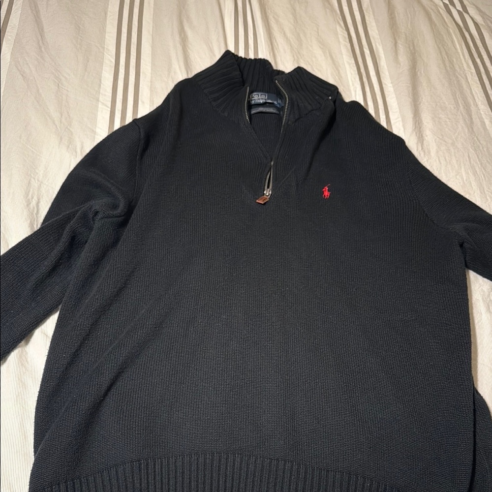 Polo by Ralph Lauren Men's Black Sweater